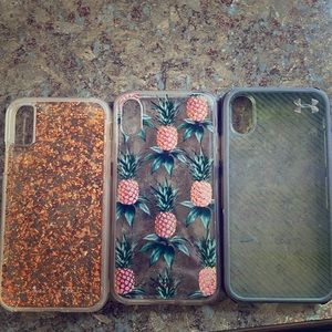 3 iPhone X cases